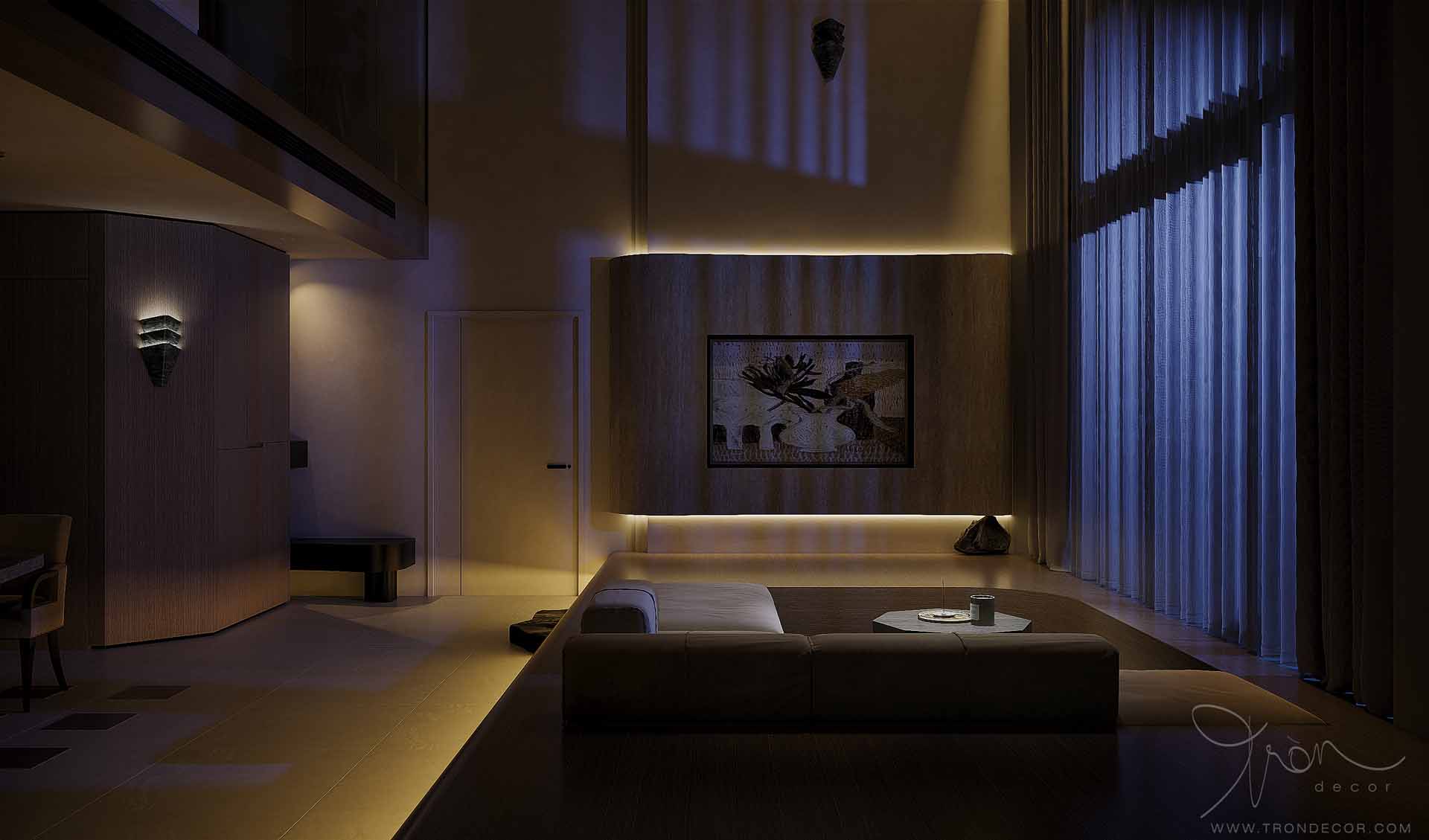 Thiết kế căn hộ Duplex 155m2