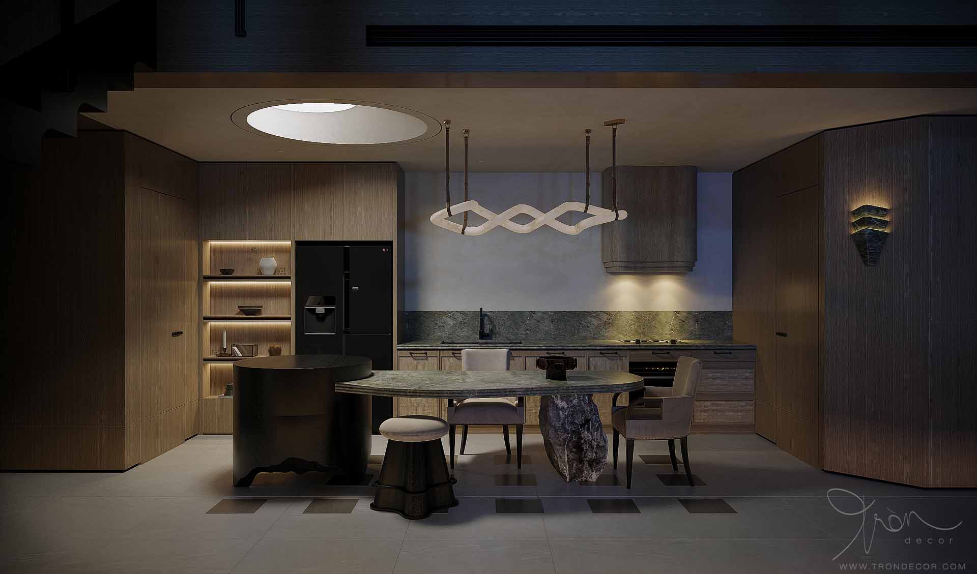 Thiết kế căn hộ Duplex 155m2