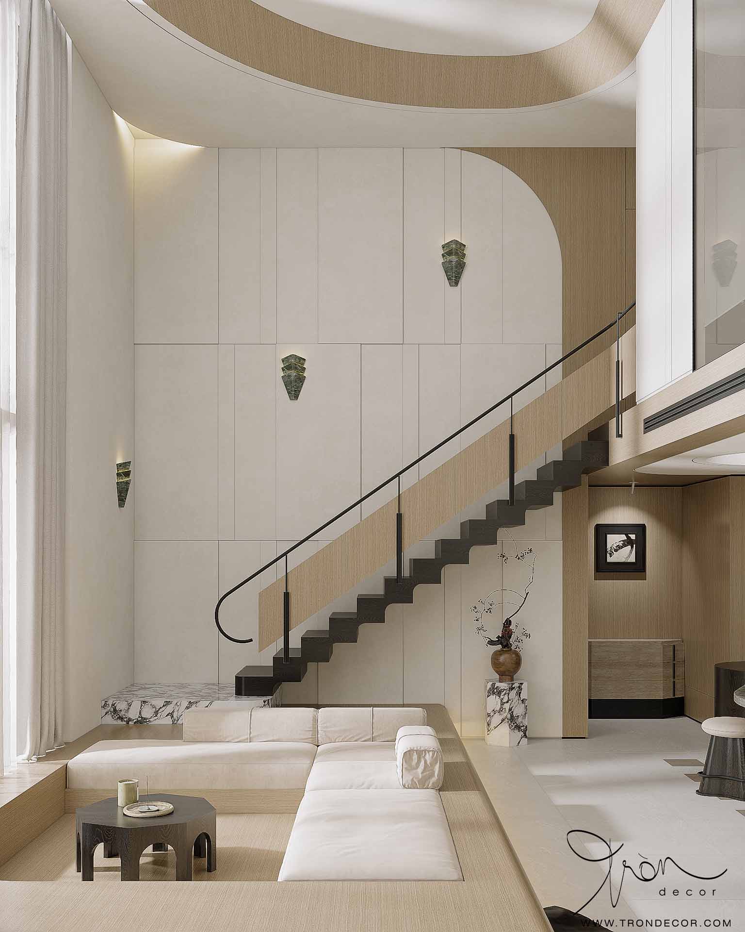 Thiết kế căn hộ Duplex 155m2