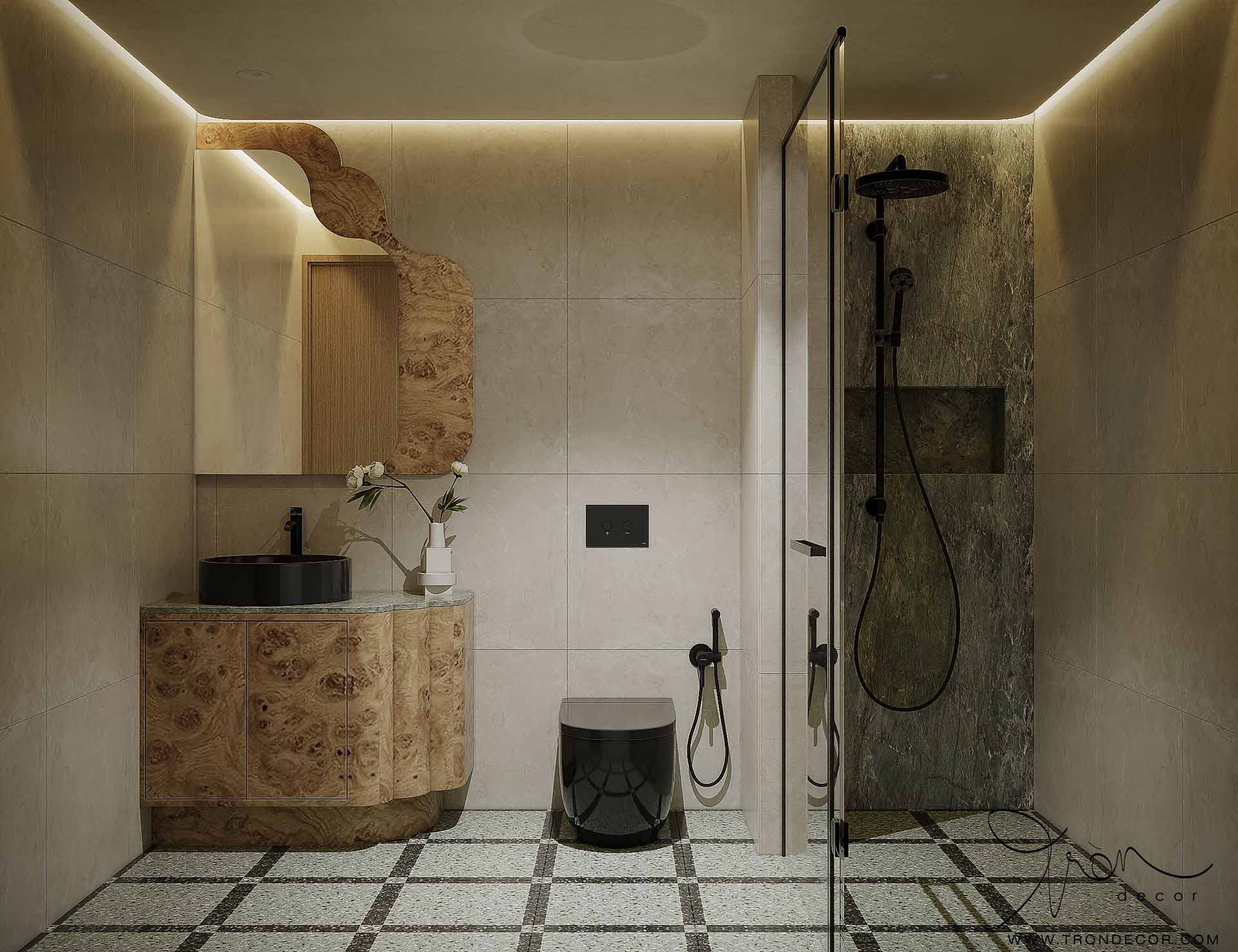 Thiết kế căn hộ Duplex 155m2