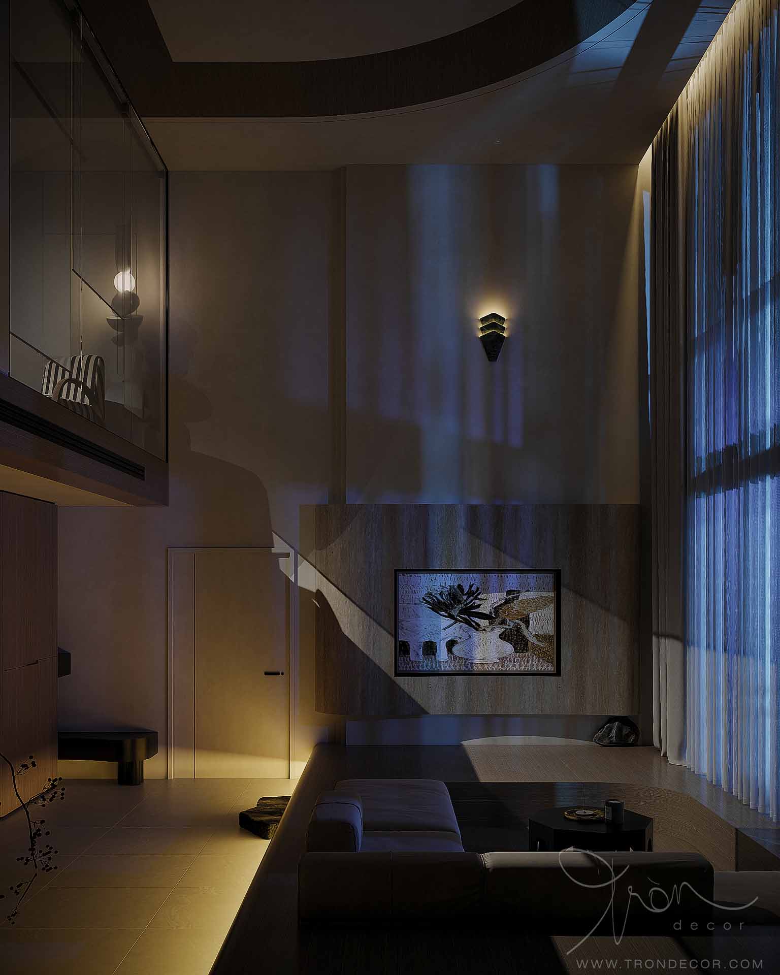 Thiết kế căn hộ Duplex 155m2