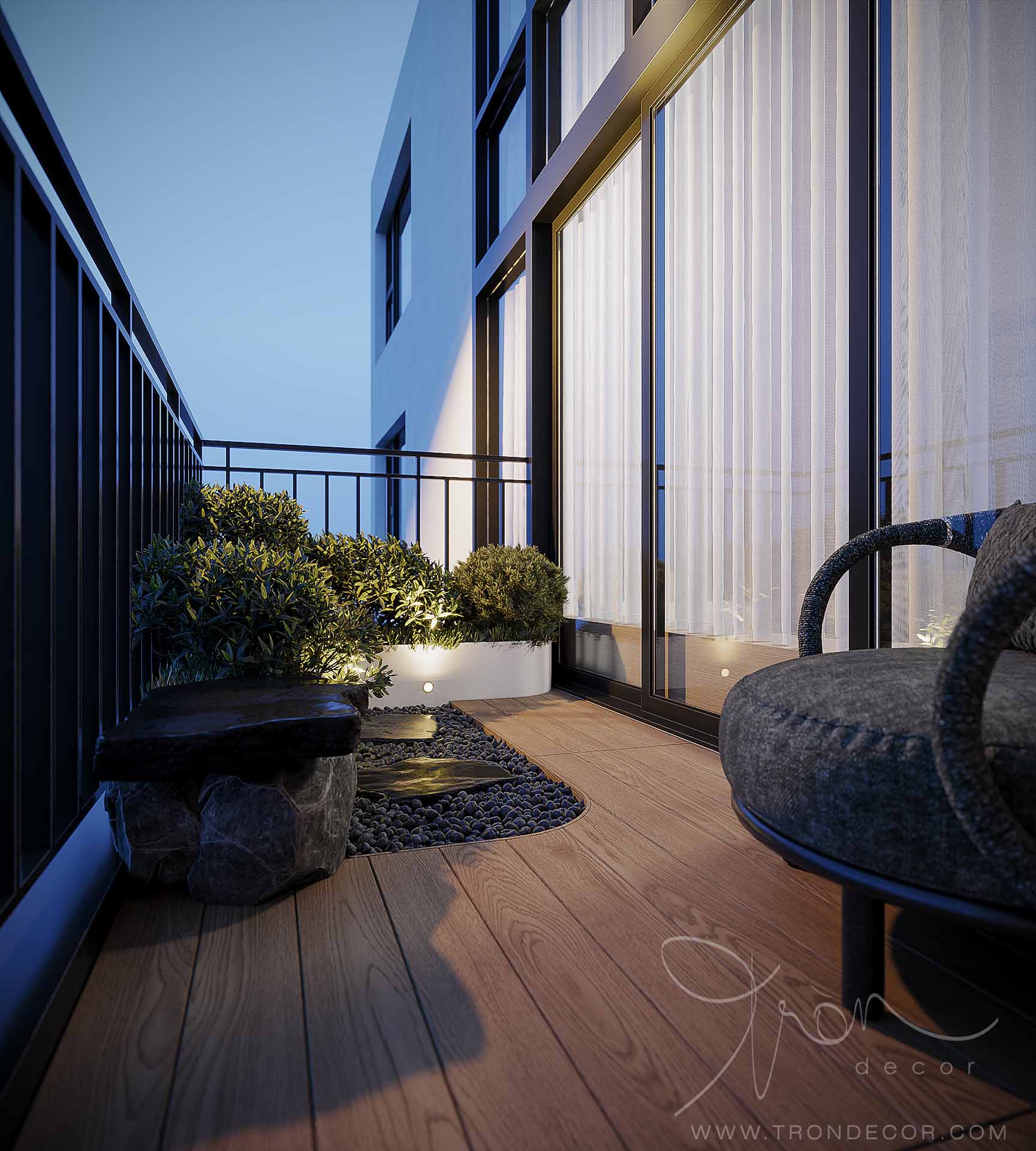Thiết kế căn hộ Duplex 155m2