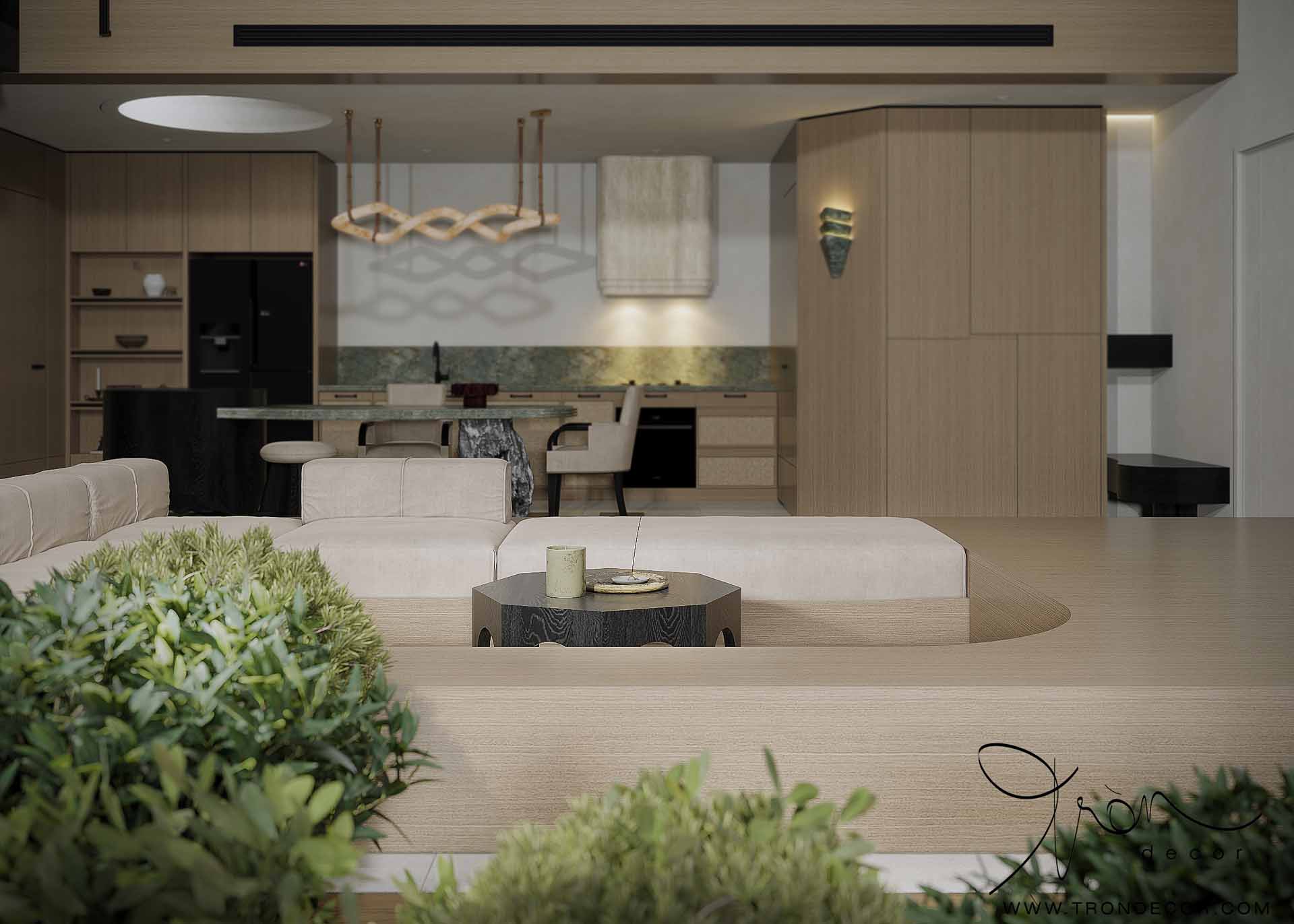 Thiết kế căn hộ Duplex 155m2