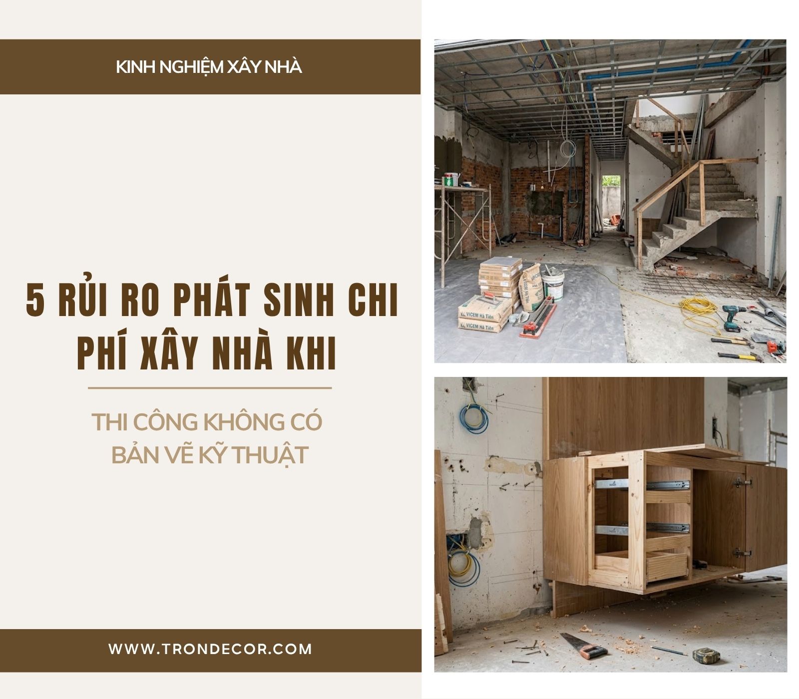 Trang chủ 49 phát sinh chi phí xây nhà