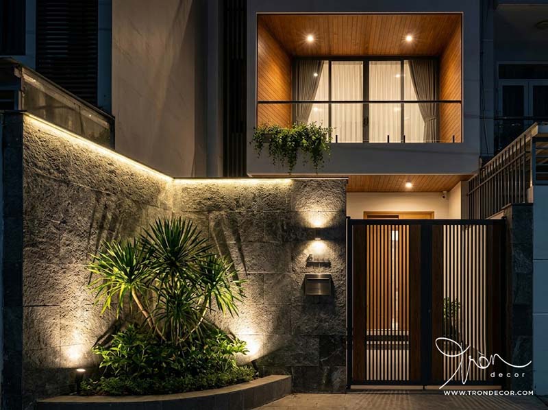 5 NGUYÊN TẮC "VÀNG" TRONG THIẾT KẾ CHIẾU SÁNG MẶT TIỀN BẠN CẦN BIẾT 4 thiết kế chiếu sáng mặt tiền