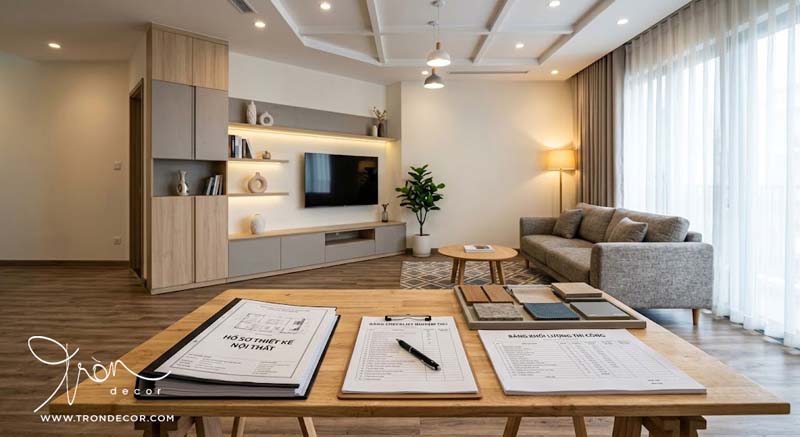CHECKLIST 9 BƯỚC GIÁM SÁT THI CÔNG NỘI THẤT CHO GIA CHỦ MỚI XÂY NHÀ LẦN ĐẦU 6 giám sát thi công nội thất