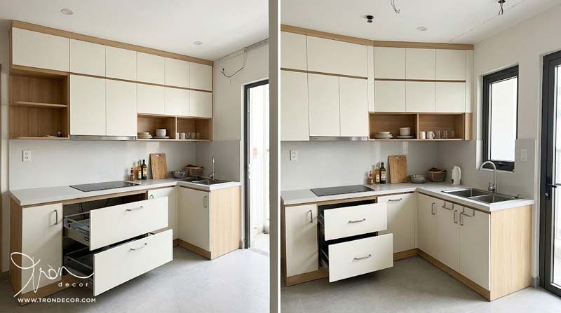 4 SAI LẦM "TỐN TIỀN" CẦN TRÁNH KHI CHỌN MUA PHỤ KIỆN TỦ BẾP THÔNG MINH | KINH NGHIỆM XÂY NHÀ 3 phụ kiện tủ bếp thông minh