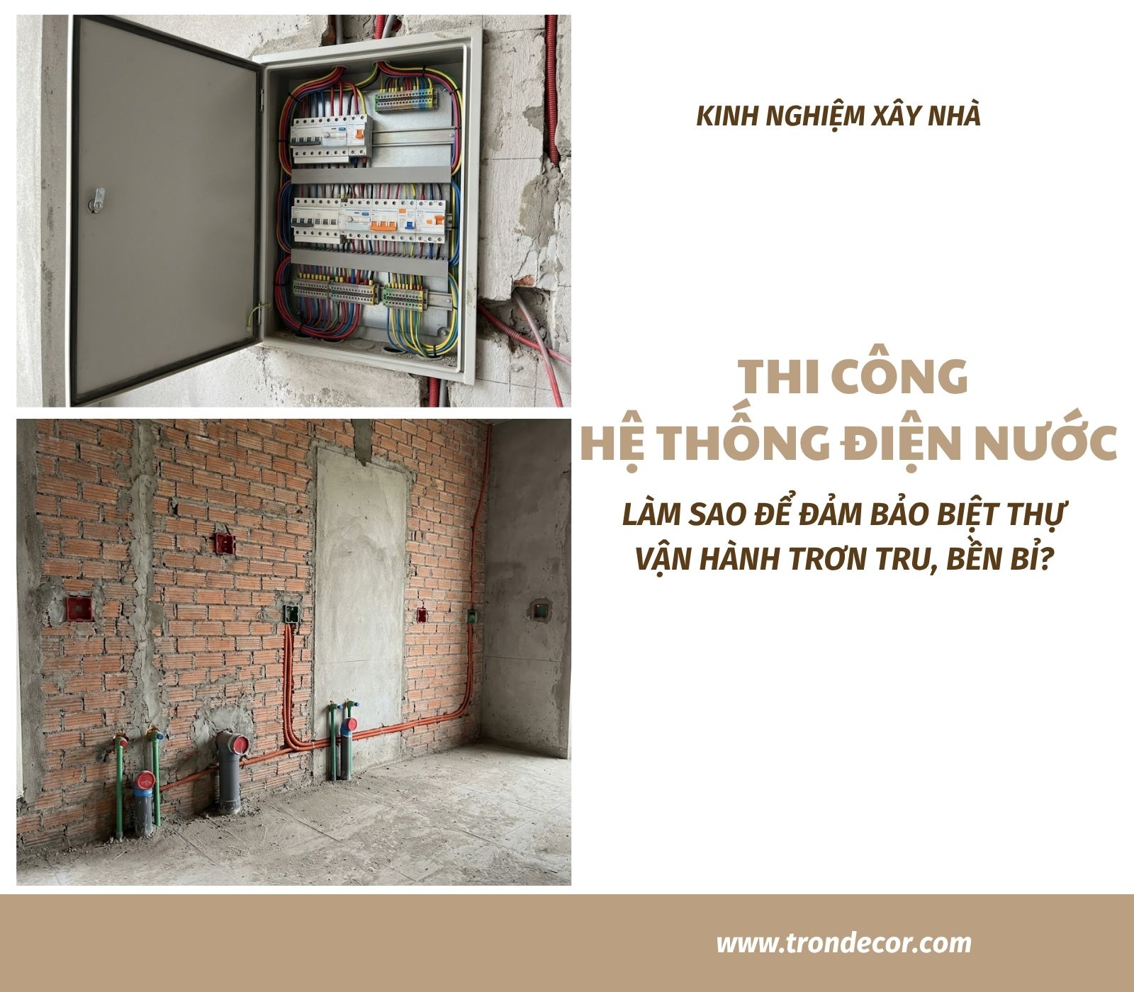 Trang chủ 38 thi công hệ thống điện nước