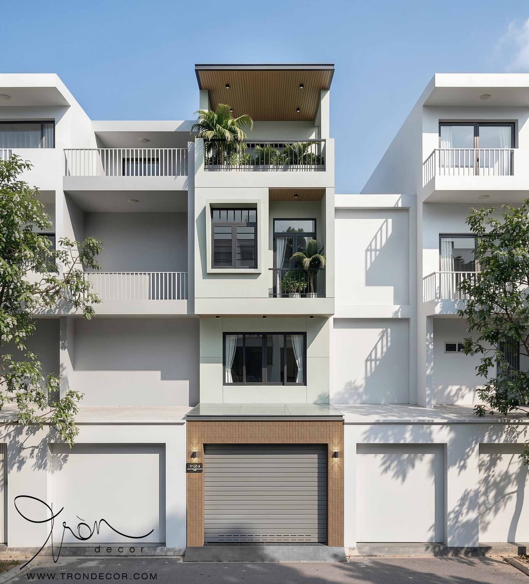 THIẾT KẾ NHÀ PHỐ 190M2