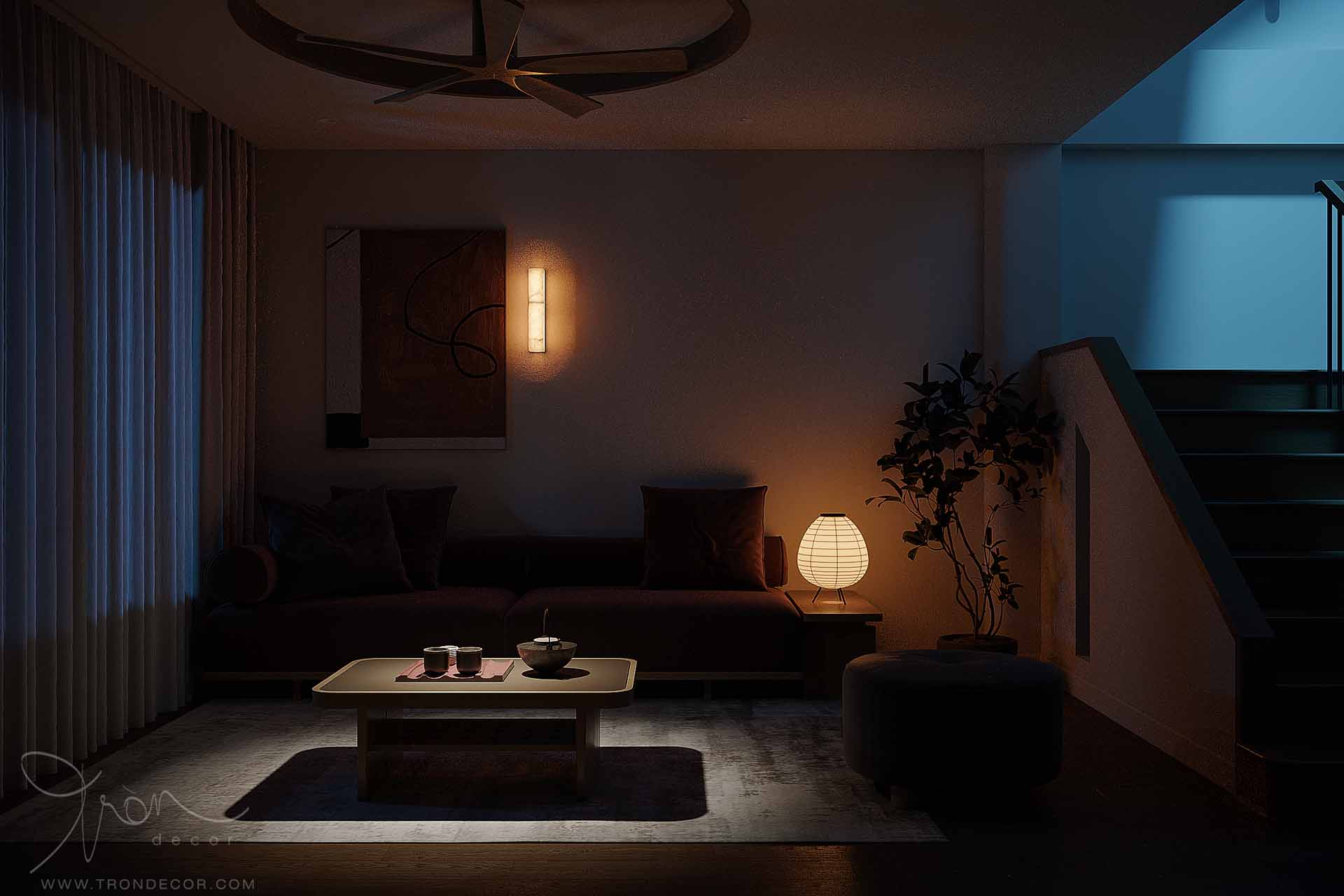 THIẾT KẾ NHÀ PHỐ 190M2