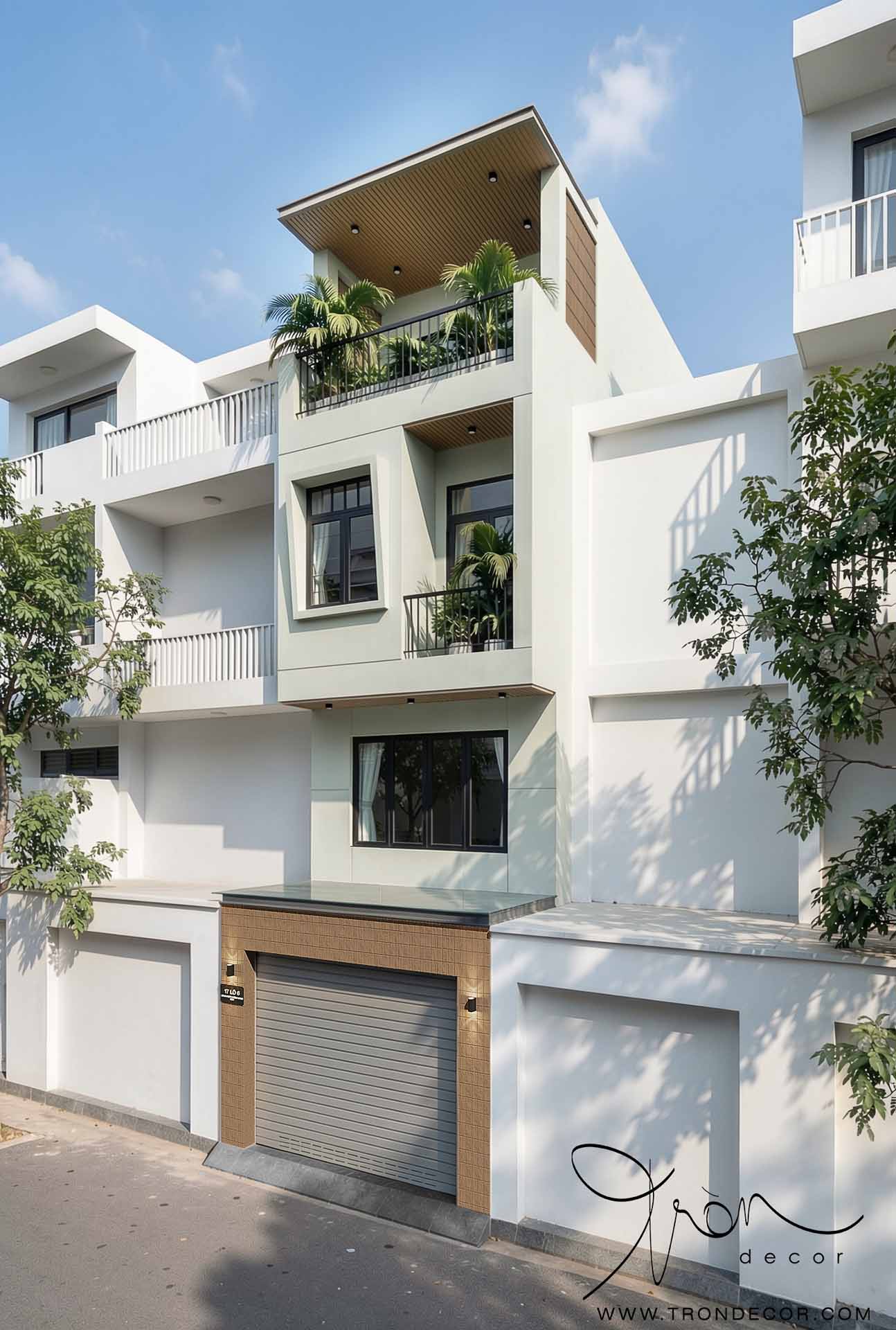 THIẾT KẾ NHÀ PHỐ 190M2