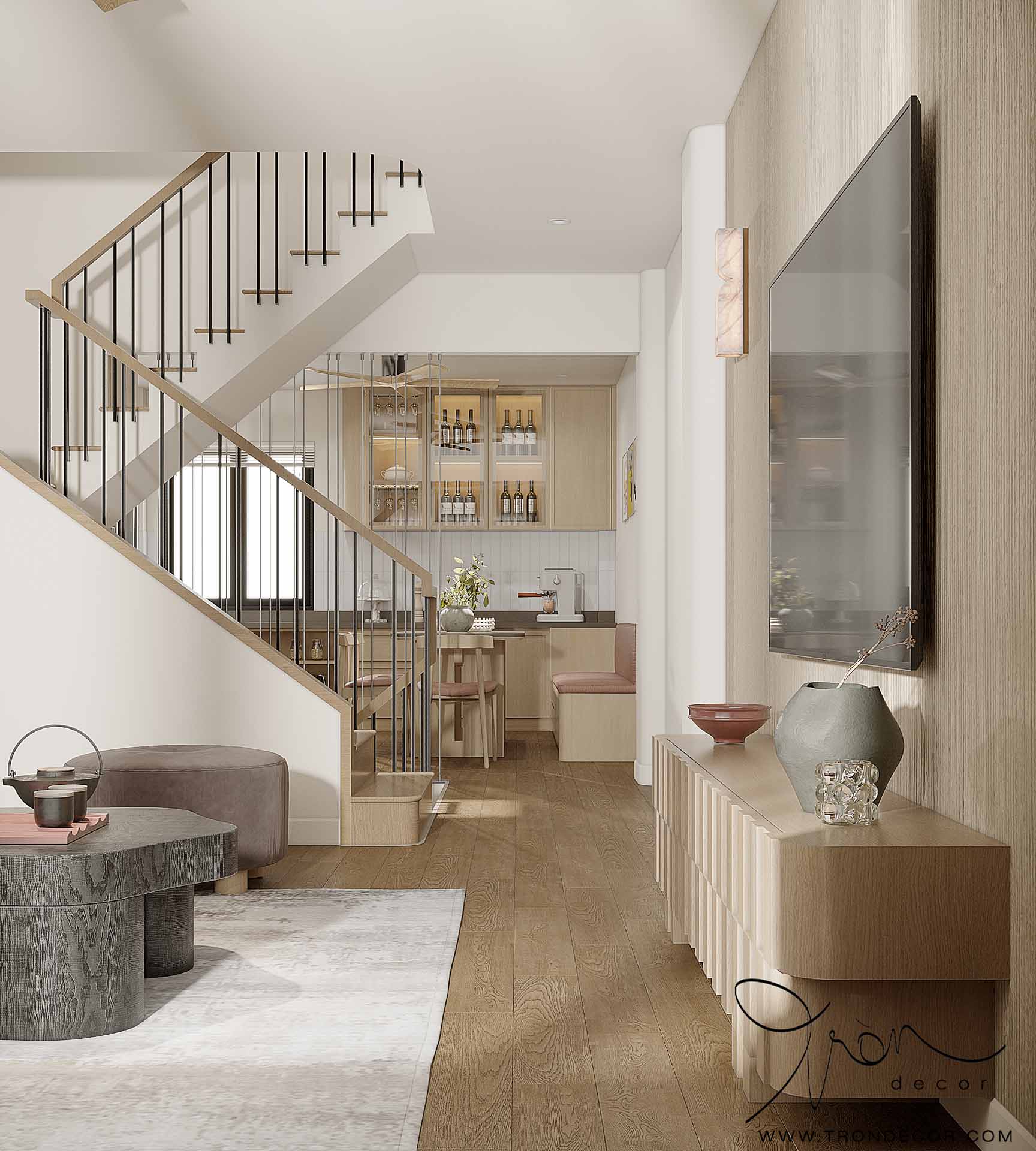 THIẾT KẾ NHÀ PHỐ 190M2