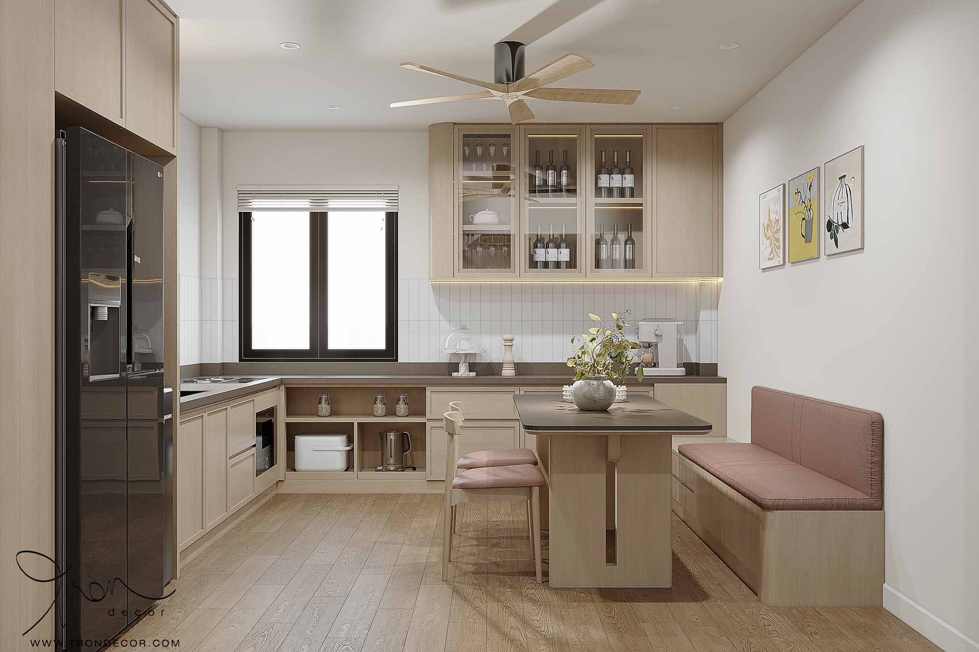 THIẾT KẾ NHÀ PHỐ 190M2