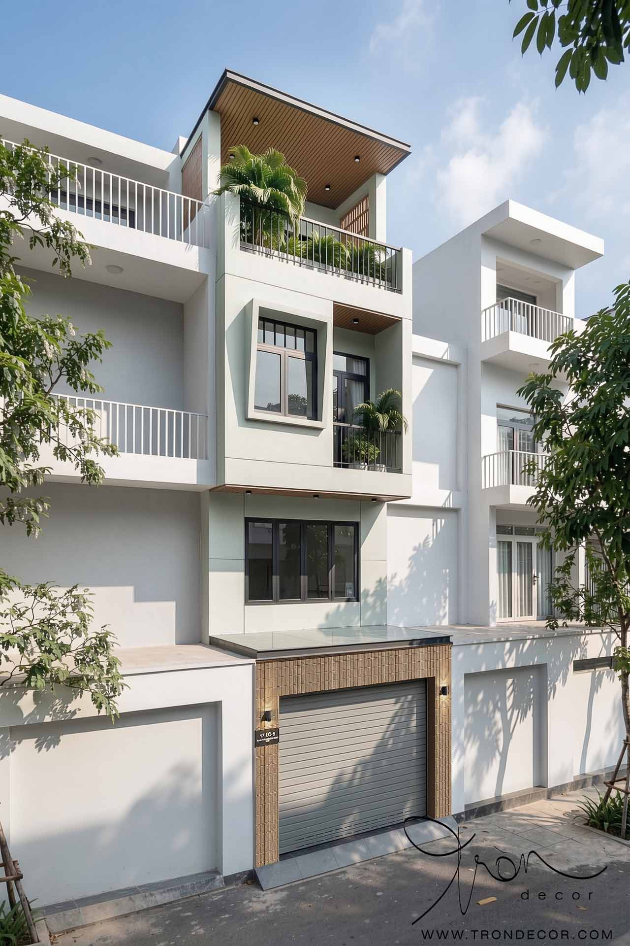 THIẾT KẾ NHÀ PHỐ 190M2