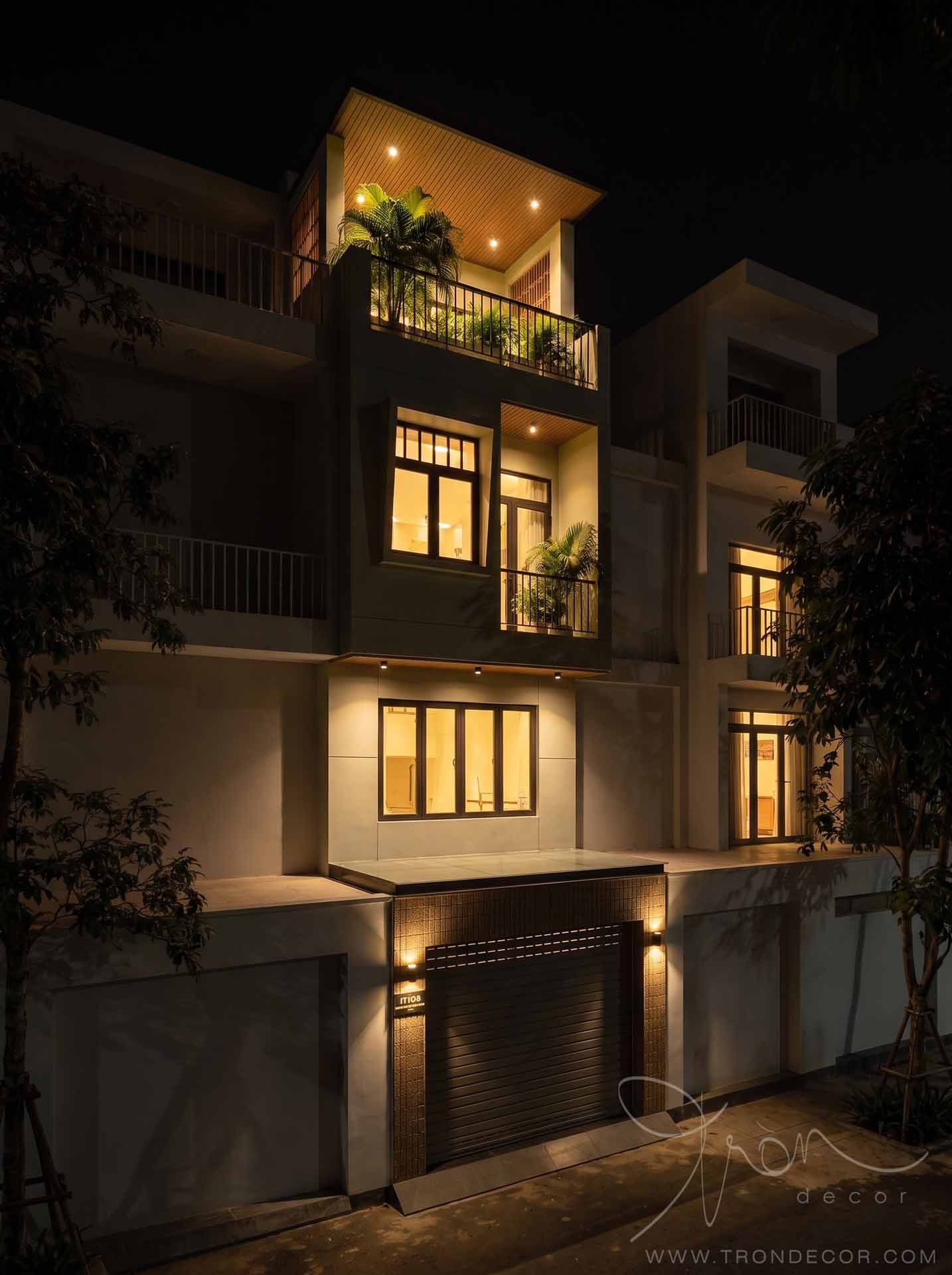 THIẾT KẾ NHÀ PHỐ 190M2