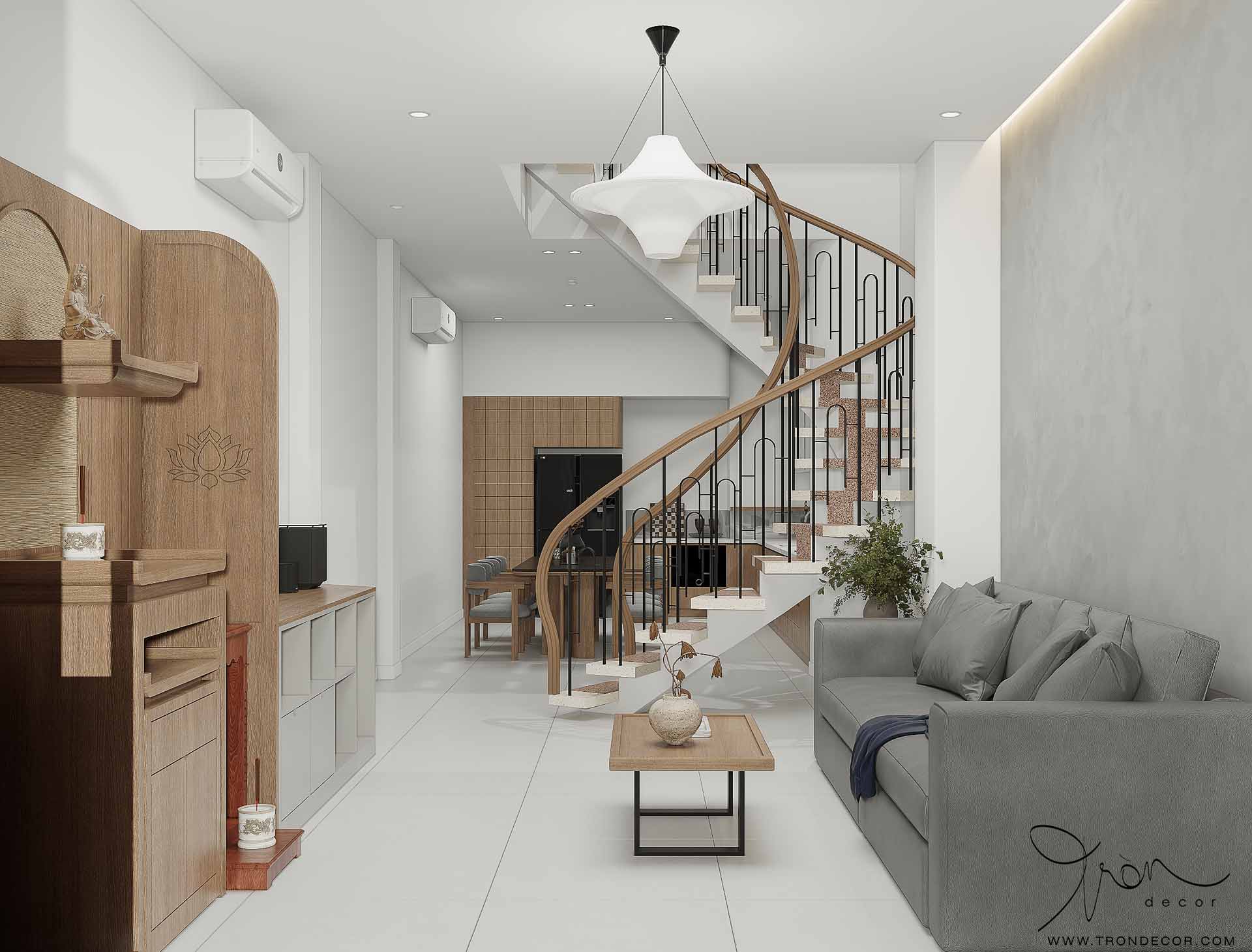 THIẾT KẾ NHÀ PHỐ 245M2