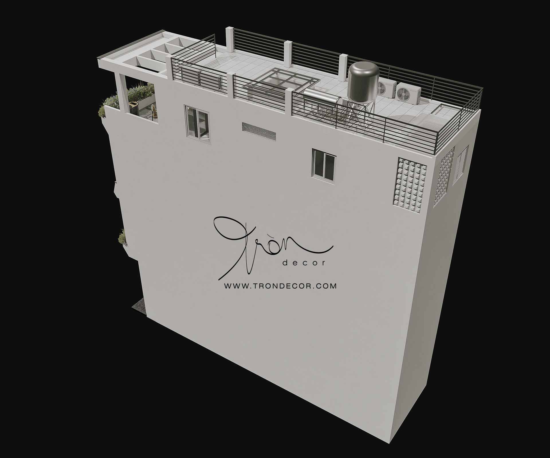 THIẾT KẾ NHÀ PHỐ 245M2