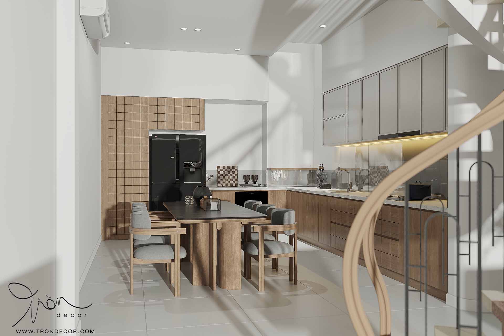 THIẾT KẾ NHÀ PHỐ 245M2
