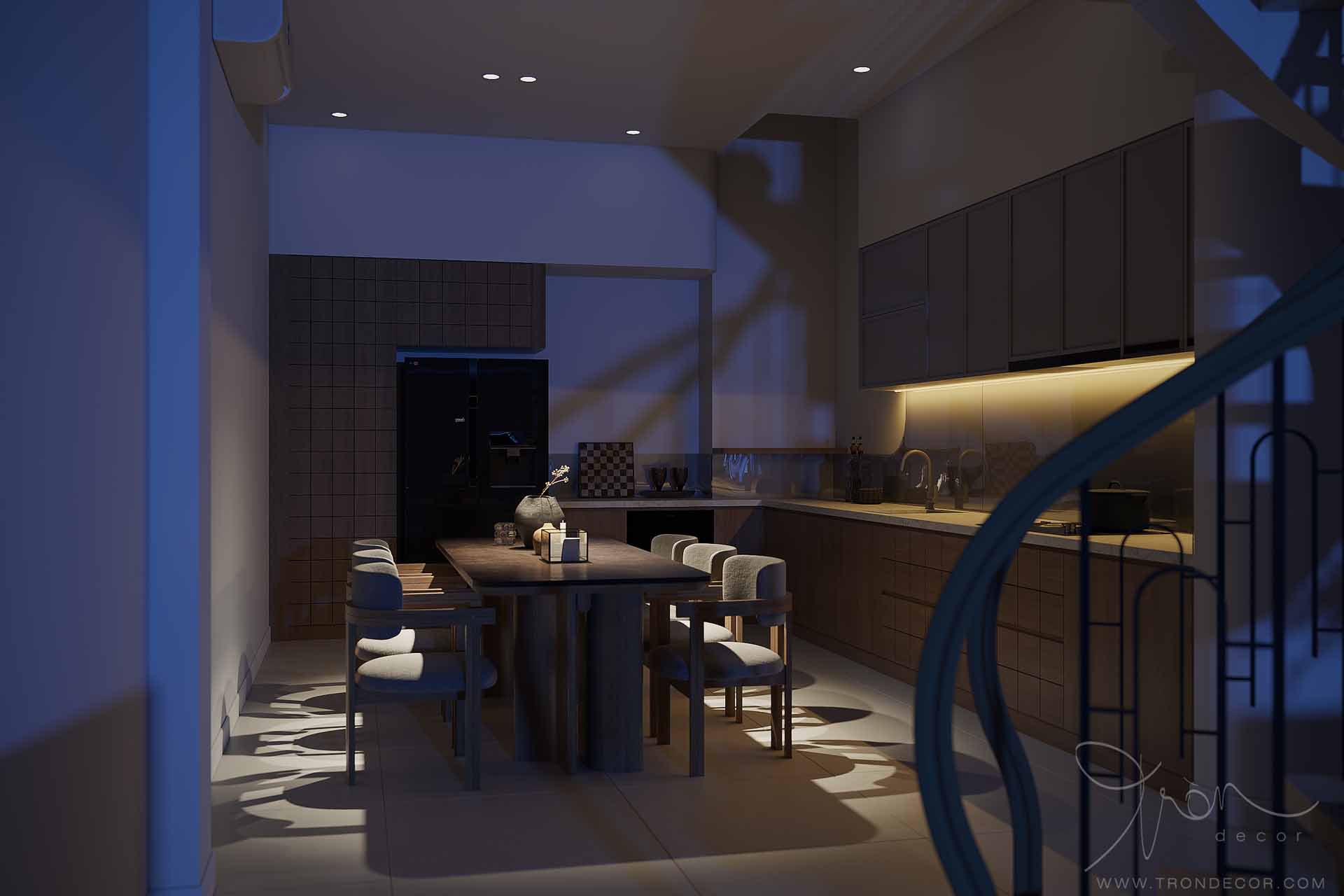 THIẾT KẾ NHÀ PHỐ 245M2