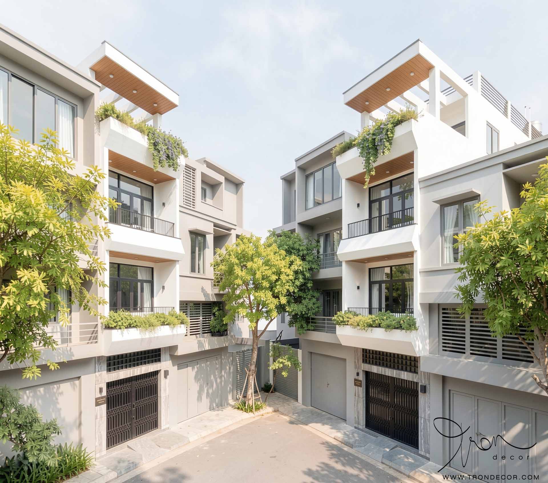 THIẾT KẾ NHÀ PHỐ 245M2