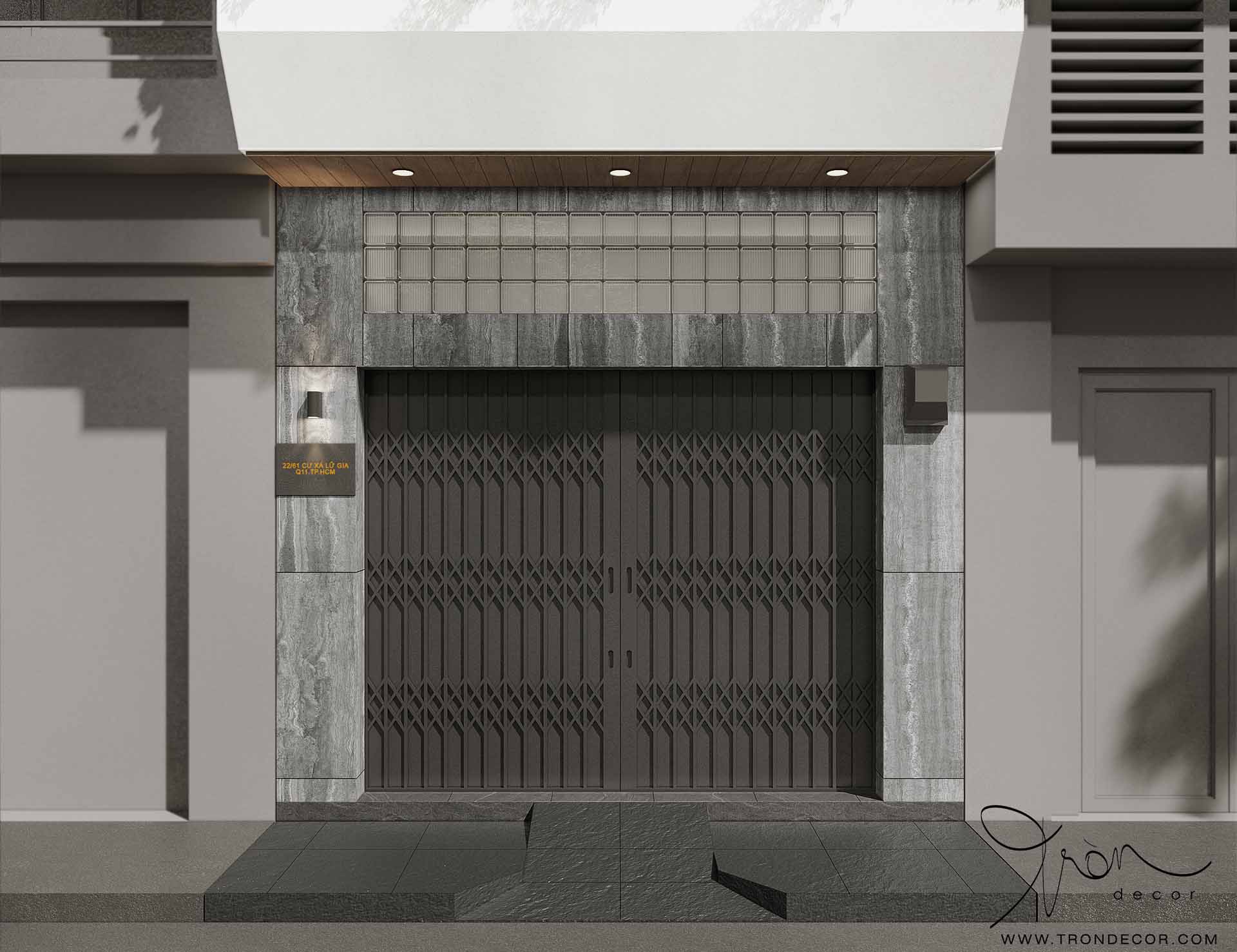 THIẾT KẾ NHÀ PHỐ 245M2