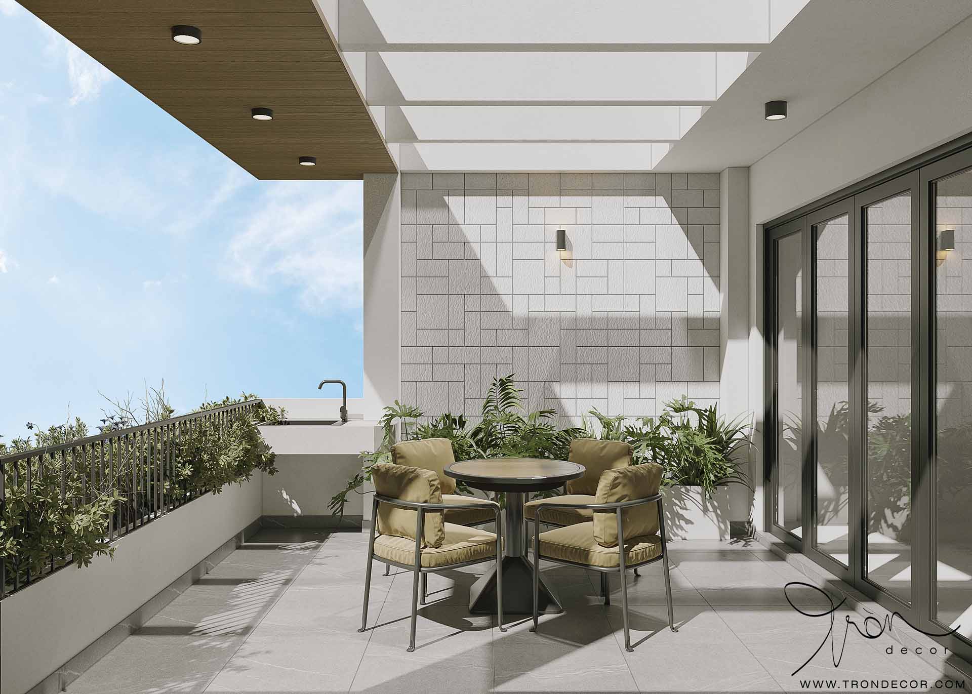 THIẾT KẾ NHÀ PHỐ 245M2
