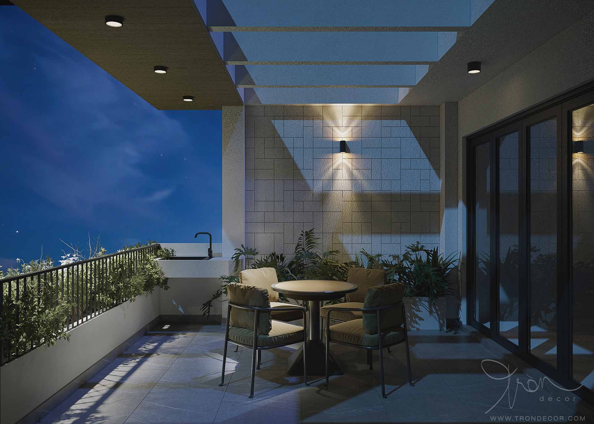 THIẾT KẾ NHÀ PHỐ 245M2